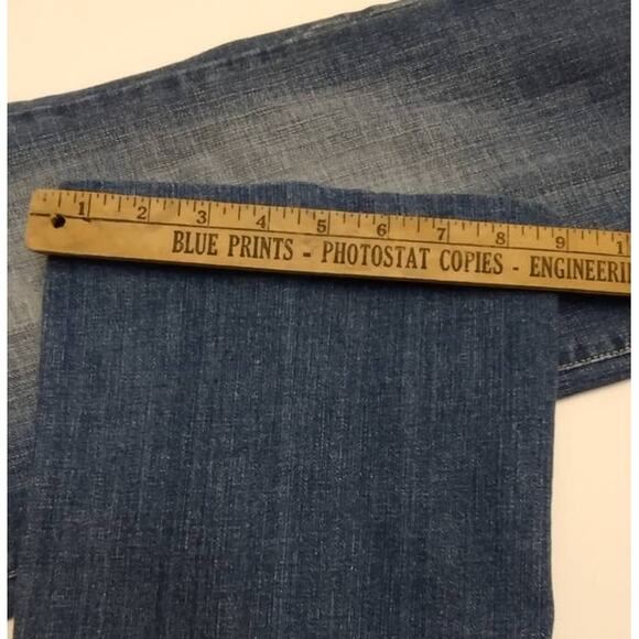 Levi's 515 Bootcut Demin Blue Jeans Dark Wash Women's Size 16M Plus Size - Picture 10 of 12